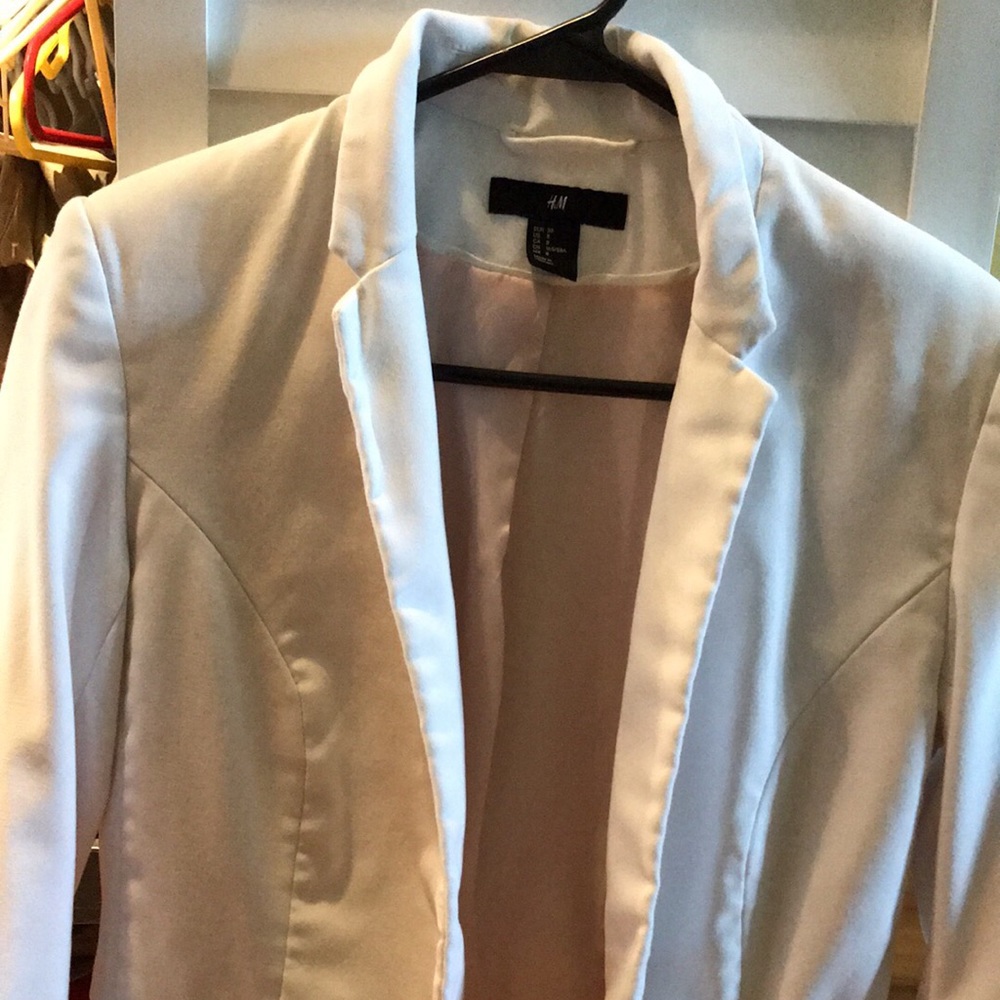 H&M’s ivory blazer